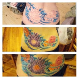 my progression of 3 visits!! my progression of 3 visits!!
