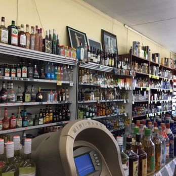 Fire Mountain Market - shelves of alcohol and liquor - Grocery Near Me - Oceanside, California Fire Mountain Market - shelves of alcohol and liquor - Grocery Near Me - Oceanside, California