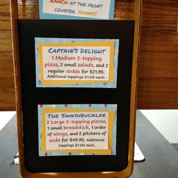 Pirates Landing - Some of there specials - Pizza Near Me - Logandale, Nevada