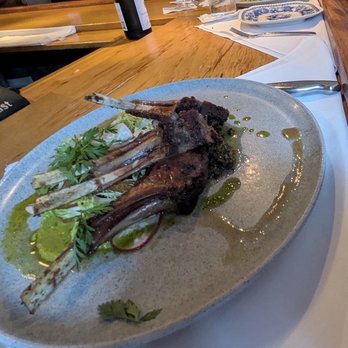 Havana - Pistachio encrusted lamb rack - Seafood Near Me - Bar Harbor, Maine Havana - Pistachio encrusted lamb rack - Seafood Near Me - Bar Harbor, Maine
