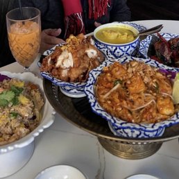 KIng's Platter and Pineapple Fried Rice. Beautifully plated and deliciously prepared! We also ordered Pineapple Fried Rice. KIng's Platter and Pineapple Fried Rice. Beautifully plated and deliciously prepared! We also ordered Pineapple Fried Rice.