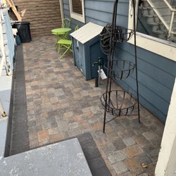 On Deck Fence and Landscaping