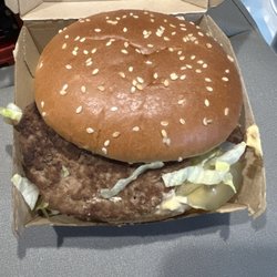 McDonald's - Halfass put my burger together!