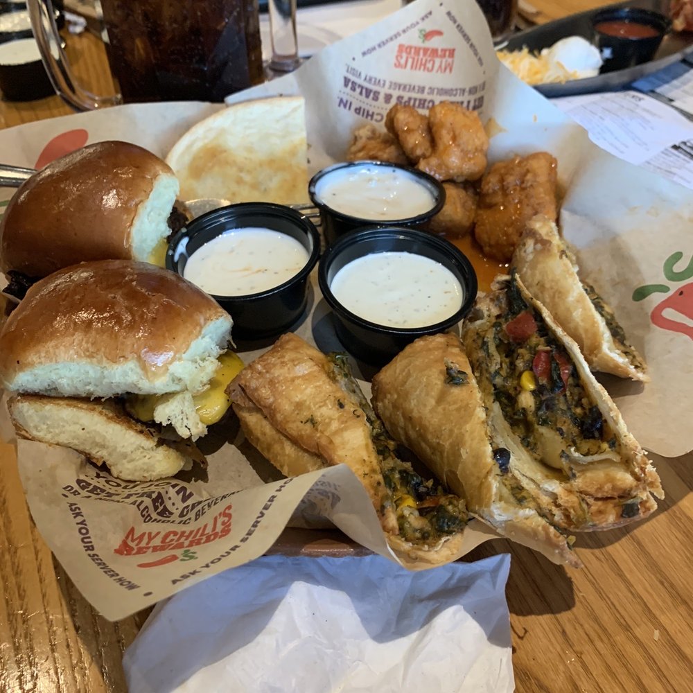 Chili's - Triple Dipper Appetizer - Bars Near Me - Newark, Delaware Chili's - Triple Dipper Appetizer - Bars Near Me - Newark, Delaware