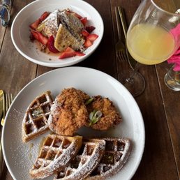 french toast, chicken and waffle french toast, chicken and waffle