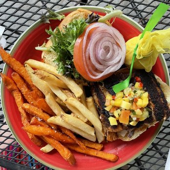Cafe Karibo - Mahi-mahi sandwich - Seafood Near Me - Fernandina Beach, Florida Cafe Karibo - Mahi-mahi sandwich - Seafood Near Me - Fernandina Beach, Florida