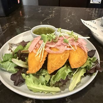 Sugo Social - Chicken empanadas - New American Near Me - Rolling Hills Estates, California Sugo Social - Chicken empanadas - New American Near Me - Rolling Hills Estates, California