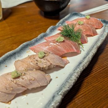 Tsukiyo Sushi - Bluefin Tuna Belly - Sushi Bars Near Me - Westminster, California Tsukiyo Sushi - Bluefin Tuna Belly - Sushi Bars Near Me - Westminster, California