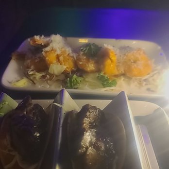 Savvy Bistro & Bar - Coconut shrimp. Crispy tacos with jerk chicken. - Caribbean Near Me - Brooklyn, New York