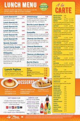 Menu photo 3 Las Mesas Mexican Grill Rome, GA Menu photo 3 Las Mesas Mexican Grill Rome, GA