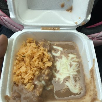 Taco T - Rice and (soupy) beans - Mexican Near Me - Smyrna, Georgia