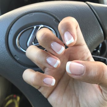Belle Nails and Spa - Shellac French mani courtesy of Rochelle. Apparently taking photos of your fresh paint job in your car is a thing now.. - Nail Salons Near Me - Concord, California Belle Nails and Spa - Shellac French mani courtesy of Rochelle. Apparently taking photos of your fresh paint job in your car is a thing now.. - Nail Salons Near Me - Concord, California
