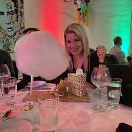 Birthday cake and cotton candy Birthday cake and cotton candy