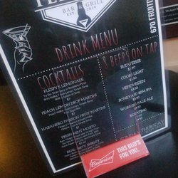 Flespy's Bar and Grill - Drink menu