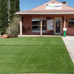 Apple Repair and More - Loving the look of our new grass!