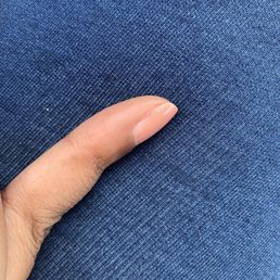 No paint on the sides of the nails No paint on the sides of the nails