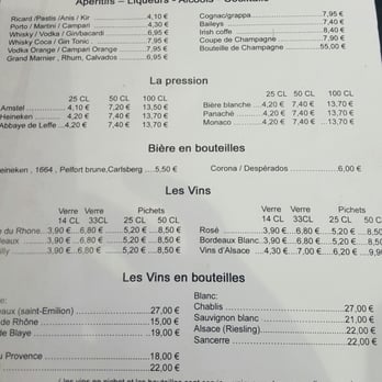 Le Studio Café - The menu - Cafes Near Me - Paris, 75