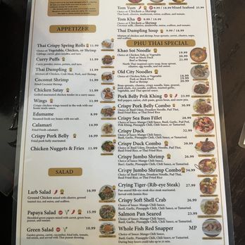 PhuThai 611 - Menu - Thai Near Me - Bartonsville, Pennsylvania PhuThai 611 - Menu - Thai Near Me - Bartonsville, Pennsylvania