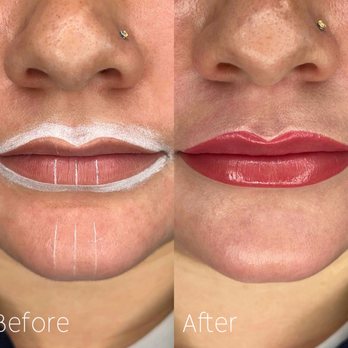 Permanent Babe Studio - Lip Blushing is semi-permanent and will fade up to 40% once healed, leaving you with a sheer and defined lip color. - Permanent Makeup Near Me - Grand Terrace, California Permanent Babe Studio - Lip Blushing is semi-permanent and will fade up to 40% once healed, leaving you with a sheer and defined lip color. - Permanent Makeup Near Me - Grand Terrace, California
