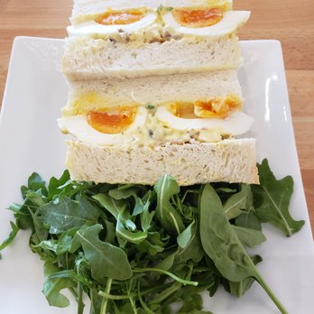 Proper Rose Garden - House Egg Salad Sandwich - Themed Cafes Near Me - Katy, Texas