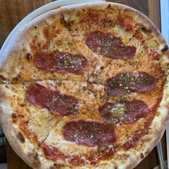 Vero Italian - Cheese Pizza with added on Pepperoni - Pizza Near Me - Denver, Colorado Vero Italian - Cheese Pizza with added on Pepperoni - Pizza Near Me - Denver, Colorado