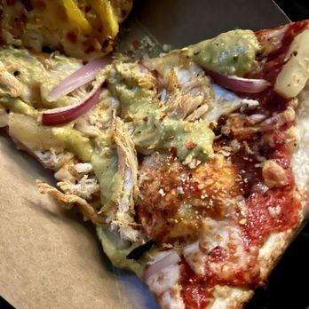 Martha's Pizza - slices were ok.  liked thin crust but just ok - Pizza Near Me - Grand Rapids, Michigan