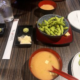 Edamame and Miso Soup