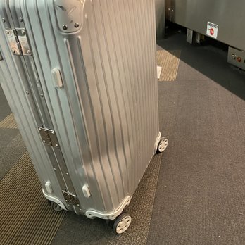Alaska Airlines - This is the damaged luggage Alaska Airline claims normal ware and tear. I see a big dent. - Airlines Near Me - Seattle, Washington Alaska Airlines - This is the damaged luggage Alaska Airline claims normal ware and tear. I see a big dent. - Airlines Near Me - Seattle, Washington
