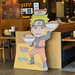 Silverlake Ramen - Irvine Spectrum - Naruto theme how cute!