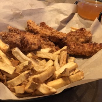 SteamPunk Cafe - Chicken strips and fries - Steakhouses Near Me - Camrose, Alberta