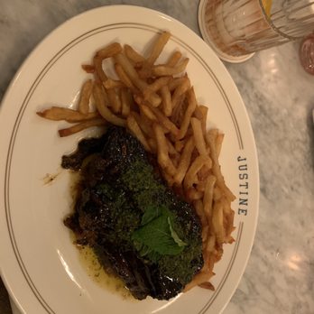Justine - Beef short rib!!! And pommes frittes!!! - French Near Me - New Orleans, Louisiana