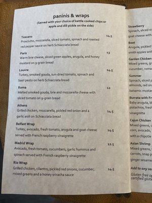 Menu photo 1 FairPour Fairport, NY