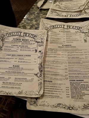 Menu photo 4 Grizzly House Banff, AB