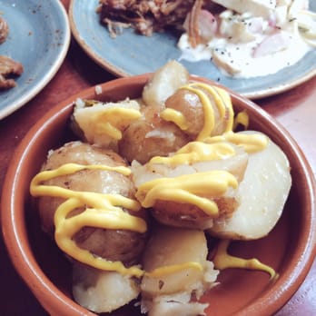 L'al Churrasco - potatoes with saffron aoili (2016) - Spanish Near Me - Ulverston, CMA