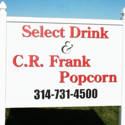 Select Drink - Our sign in the front of the property, visible from Lindbergh Blvd.