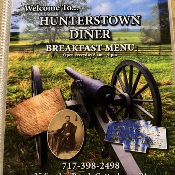Hunterstown Diner - Breakfast menu is available all day long - Breakfast & Brunch Near Me - Gettysburg, Pennsylvania Hunterstown Diner - Breakfast menu is available all day long - Breakfast & Brunch Near Me - Gettysburg, Pennsylvania