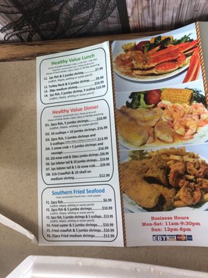 Menu photo 3 Cajun Seafood Orlando, FL