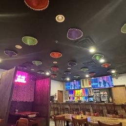 Ceiling with sombreros