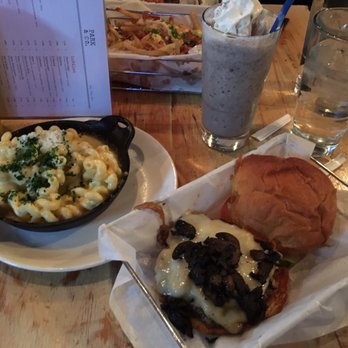 Park & Co. - Truffle Mac & Cheese, The Boomer Burger, & Oreo Milkshake - Burgers Near Me - Denver, Colorado