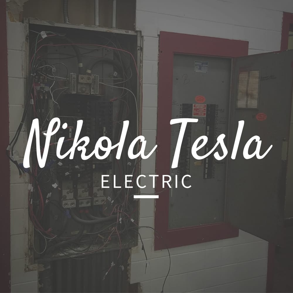 Slide of Nikola Tesla Electric
