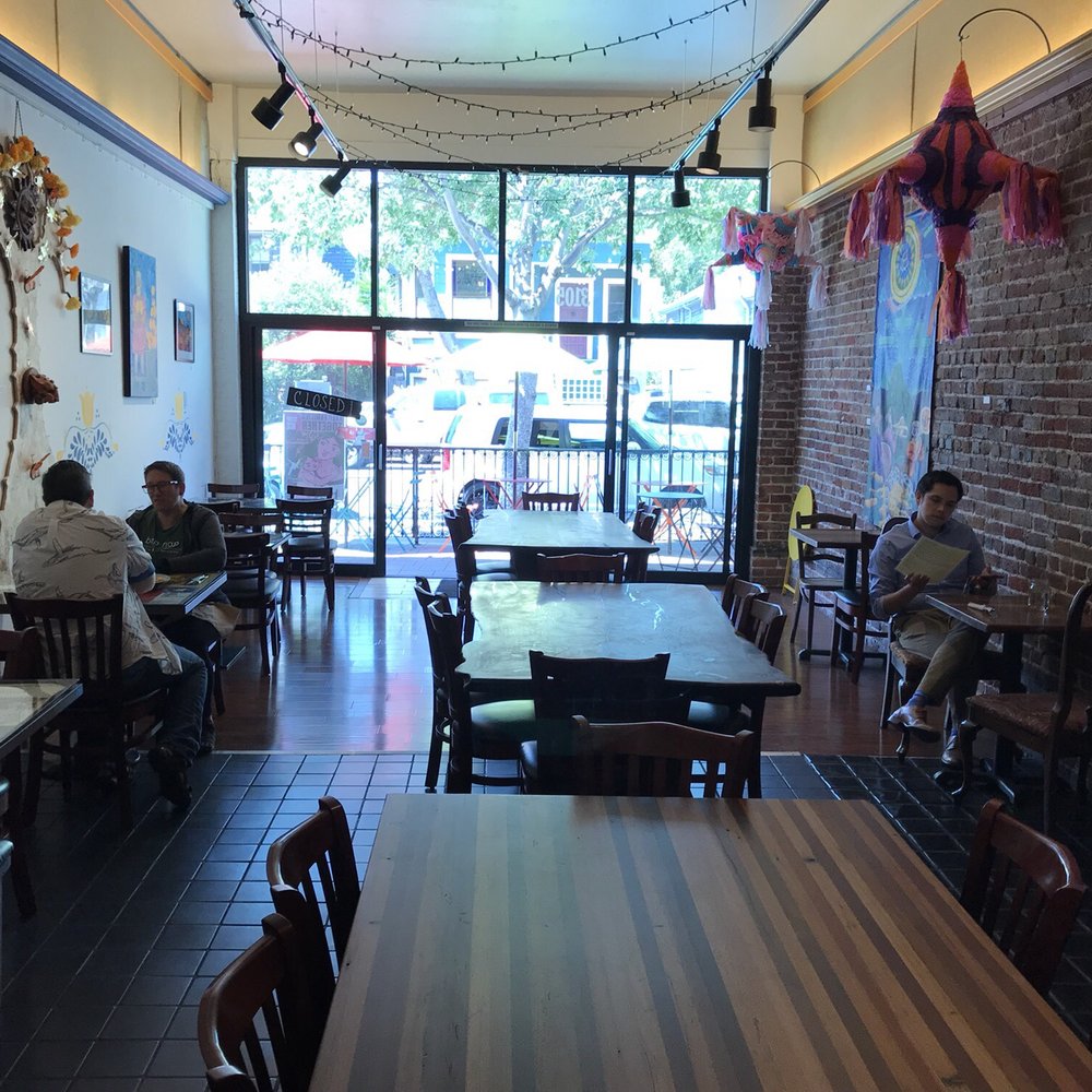 Los Cilantros - people sitting at tables in a restaurant - Mexican Near Me - Berkeley, California
