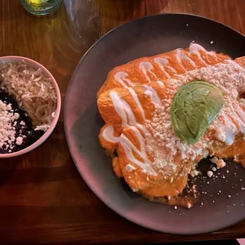 Mal Pan - Aztec Enchiladas are super duper fire! - Mexican Near Me - Charlotte, North Carolina Mal Pan - Aztec Enchiladas are super duper fire! - Mexican Near Me - Charlotte, North Carolina