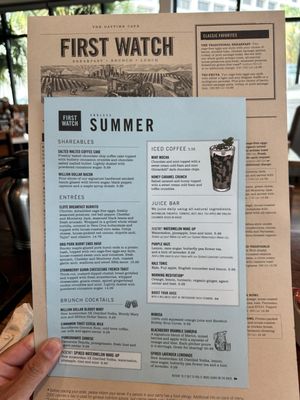 Menu photo 7 First Watch Tampa, FL