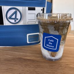 Black Sesame Cream Latte