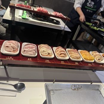 Palsaik Korean BBQ - Different flavors of pork - Korean Near Me - Torrance, California Palsaik Korean BBQ - Different flavors of pork - Korean Near Me - Torrance, California