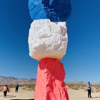 Seven Magic Mountains - Public Art Near Me - Las Vegas, Nevada