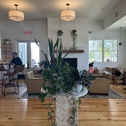 Cafe indoor seating