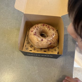 Holey Grail Donuts - Holy Mary cardamom rose - Donuts Near Me - Los Angeles, California Holey Grail Donuts - Holy Mary cardamom rose - Donuts Near Me - Los Angeles, California
