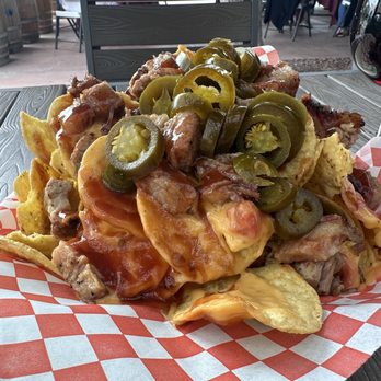 The Chan Smokers - Bbq brisket nachos - Caterers Near Me