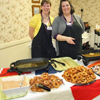 Lawrence Presbyterian Manor - Lawrence Presbyterian Manor make doughnuts for residents during a special activity. - Retirement Homes Near Me - Lawrence, Kansas